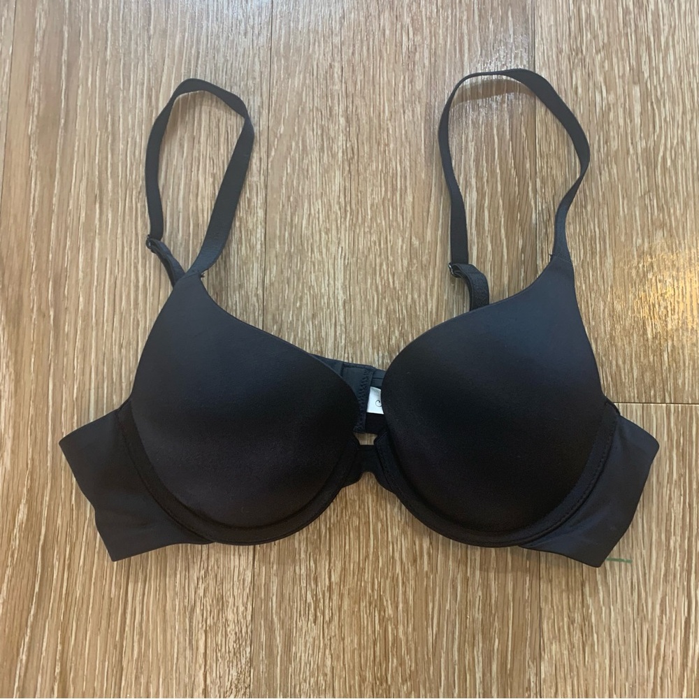 Soma Black Molded T-Shirt Bra size 34A